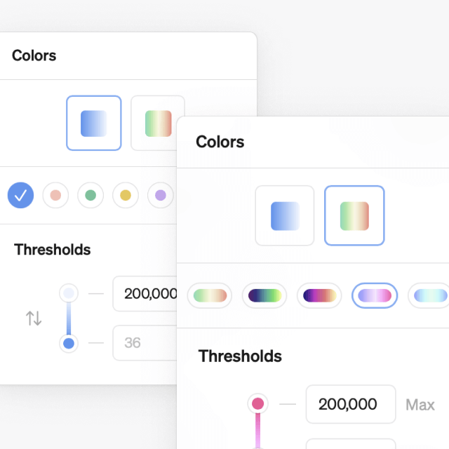 Customize maps